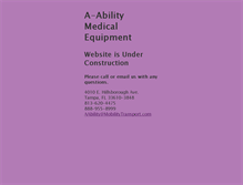 Tablet Screenshot of a-ability.com